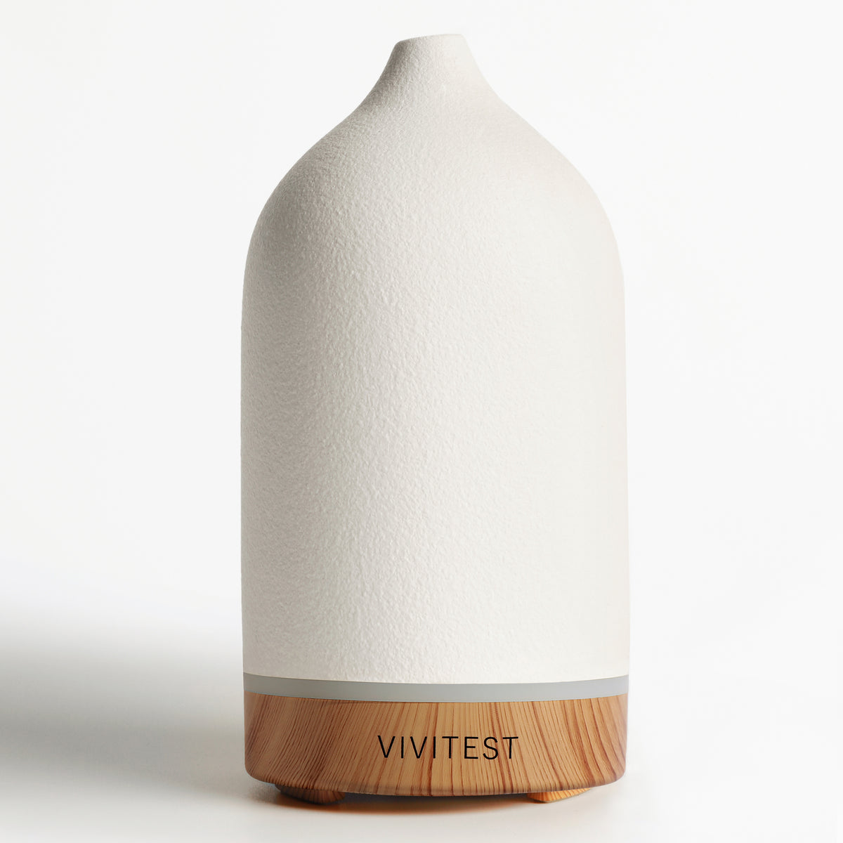 Cystease Diffuser VIVITEST Ceramic Diffuse,Stone Essential Oil Diffuser, Ultrasonic Arom